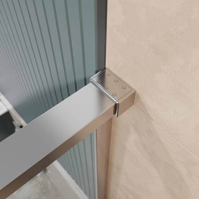 Душевой уголок BelBagno Soft Close-1 140x100 SOFT_CLOSE-1-AH-1-140/100-C-Cr профиль Хром стекло прозрачное