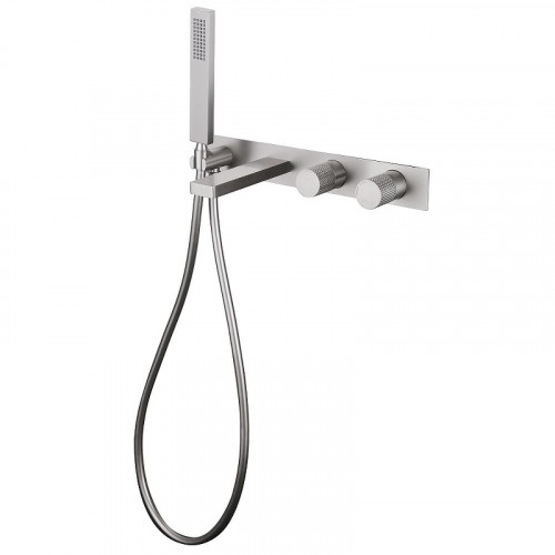 Смеситель для ванны Abber Rund AF8730SP цвет Сатин