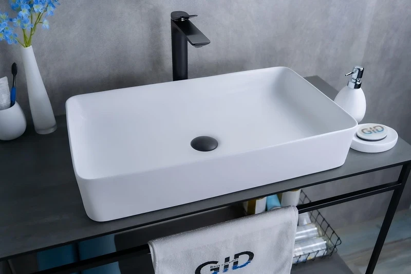 Раковина-чаша Gid Geometrico 60 Wm9396 51189 цвет Белый матовый