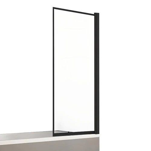 Шторка для ванны New Trendy NEW SOLEO Black x60 P-0087