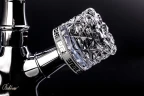 Смеситель для ванны Boheme Crystal 273-CRST Хром латунь на стену
