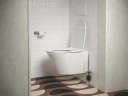 Комплект унитаза с инсталляцией Jacob Delafon Rodin+ E21751RU-00 с сиденьем Микролифт и клавишей смыва Хром