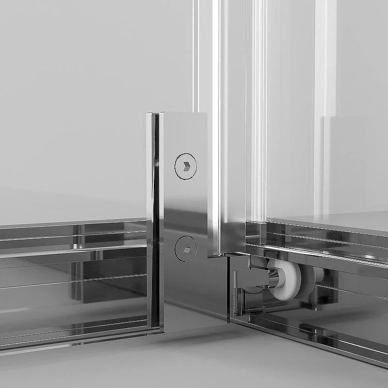 Душевой уголок Niagara Nova 100х100 NG-6635-34 профиль Хром стекло прозрачное