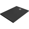 Душевой поддон из искусственного камня Veconi Pietra B 120x90 PT-B-12090-RU Черный