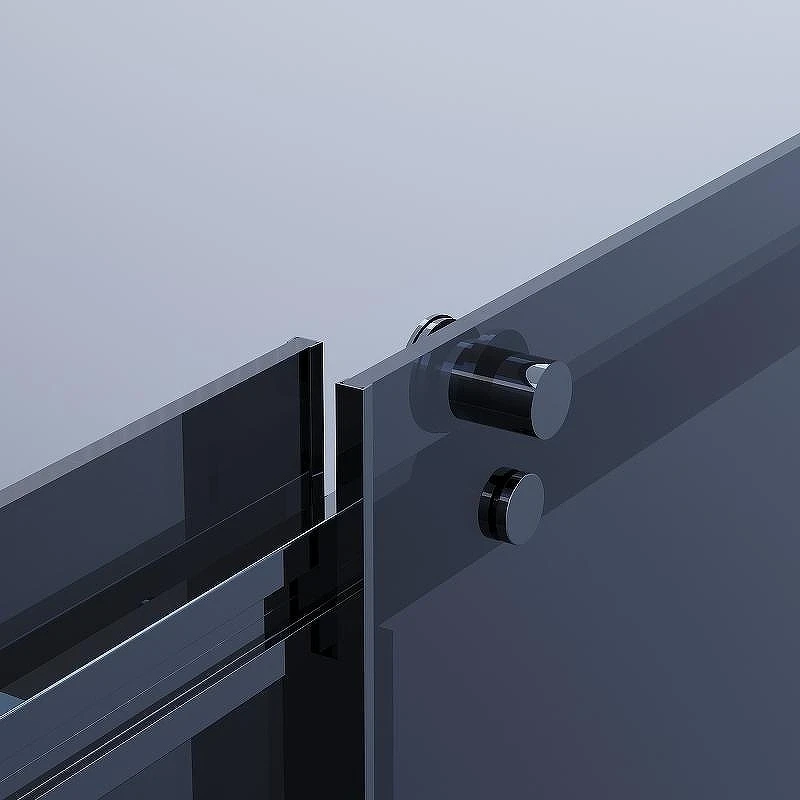 Душевой уголок Ambassador Benefit 130x120 19021202HB-120HB профиль Черный стекло прозрачное