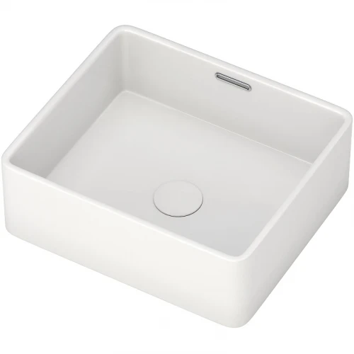 Раковина-чаша Aquanet Perfect-1 40.5 273675 Белая фаянс накладная