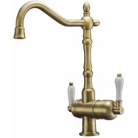Смеситель для кухни ZorG Clean Water ZR 326 YF BR Бронза