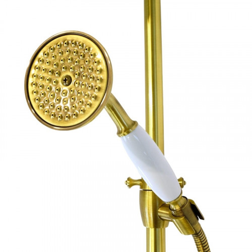 Душевая система Migliore Oxford 31863 с термостатом цвет Бронза