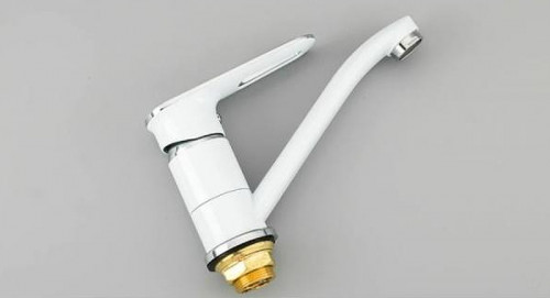 Смеситель для кухни Frap H49 F4549 Белый Хром