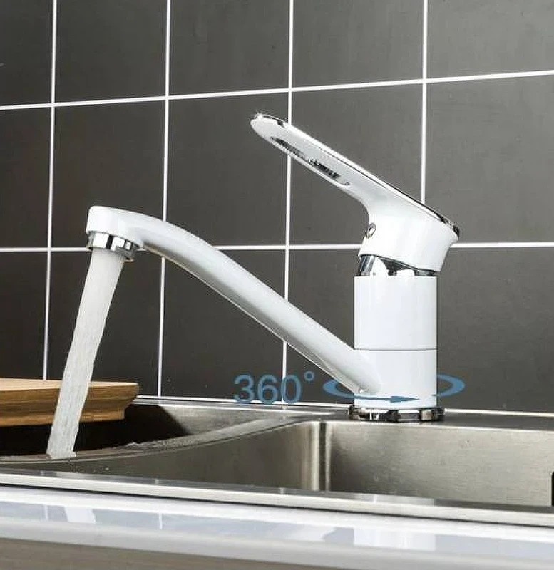 Смеситель для кухни Frap H49 F4549 Белый Хром