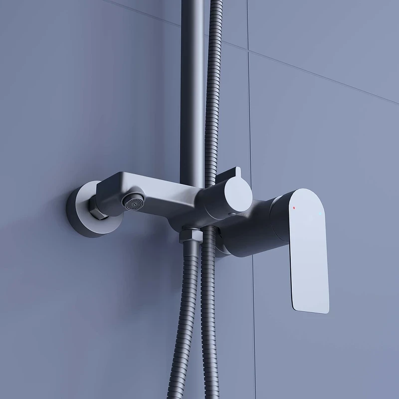 Душевая система RGW Shower Panels SP-27Gr 59140127-11 Серая латунь на стену