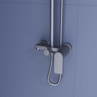 Душевая система RGW Shower Panels SP-27Gr 59140127-11 Серая латунь на стену