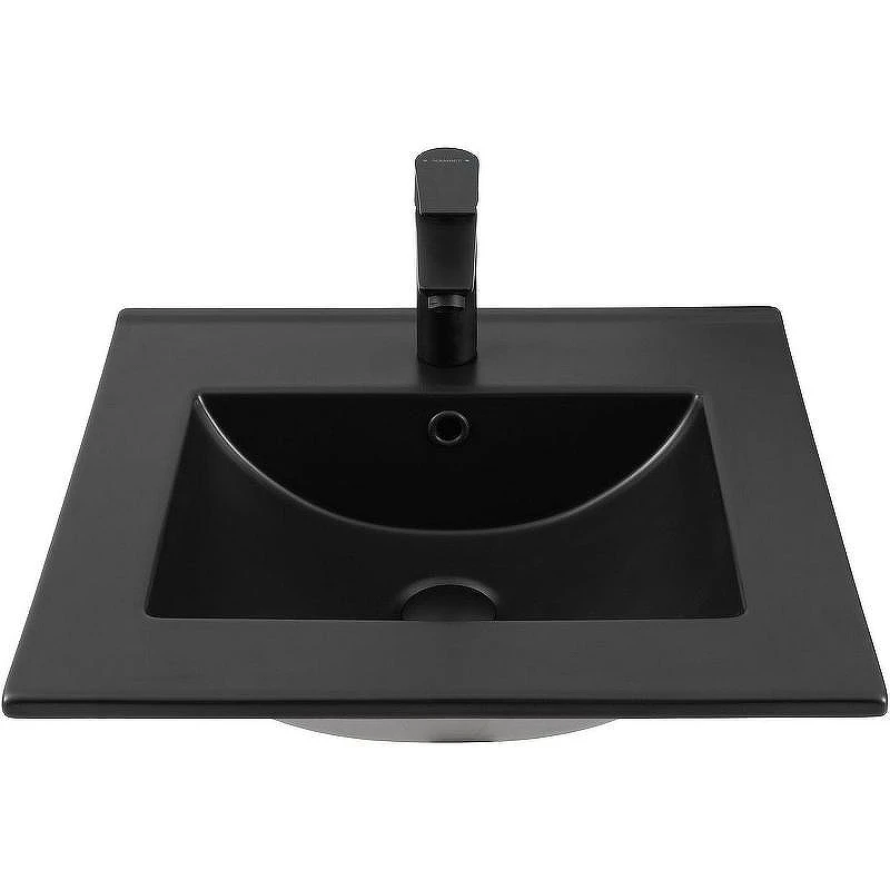 Раковина Aquanet Flat 50 329252 Черная матовая