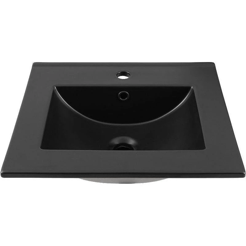 Раковина Aquanet Flat 50 329252 Черная матовая