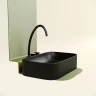 Раковина-чаша Ceramicanova Element 61 CN6053MB Черная матовая фарфор накладная