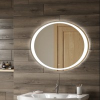Зеркало Art&amp;Max Pescara AM-Pes-900-700-DS-F с подсветкой с сенсорным выключателем стекло