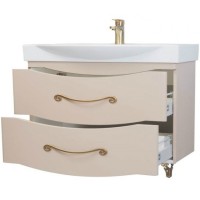 Тумба под раковину Bellezza Сесилия 105 4639718110457 Капучино МДФ / ЛДСП