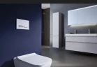 Тумба под раковину Geberit Smyle Square 120 500.355.00.1 подвесная Белая МДФ / ЛДСП
