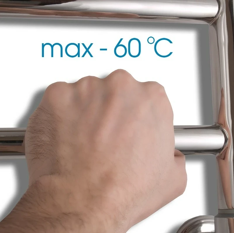 Электрический полотенцесушитель Energy U G2K 540х400 EETR0UG2K0000000000 Хром нержавеющая сталь