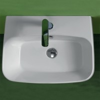 Раковина Simas Baden Baden 60 BB10bi*1 Белая фарфор подвесная