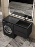 Раковина Uperwood Cosmos Quartz 120 R RCosmos120RU с местом под стиральную машину цвет Уголь