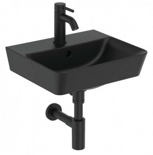 Смеситель для раковины Ideal Standard Ceraline BC193XG Черный шелк латунь на столешницу