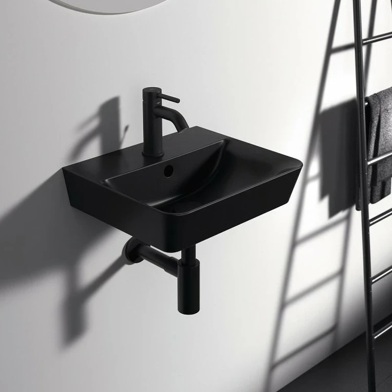 Смеситель для раковины Ideal Standard Ceraline BC193XG Черный шелк латунь на столешницу
