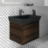Смеситель для раковины Ideal Standard Ceraline BC193XG Черный шелк латунь на столешницу