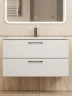 Тумба под раковину Uperwood Foster New 90 TFosterNEW90w подвесная цвет Белый матовый