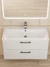 Тумба под раковину Uperwood Foster New 90 TFosterNEW90w подвесная цвет Белый матовый