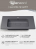 Раковина Uperwood Lagoon Quartz 80 297000018 цвет Серый шелк