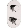 Смеситель для душа Remer Minimal Thermo NT92 с термостатом Хром латунь встраиваемый