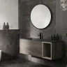Зеркало Abber Mond 77 AG6201B Черное стекло