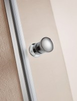 Душевая дверь Cezares Eco 65 ECO-O-B-1-65-C-Cr профиль Хром стекло прозрачное