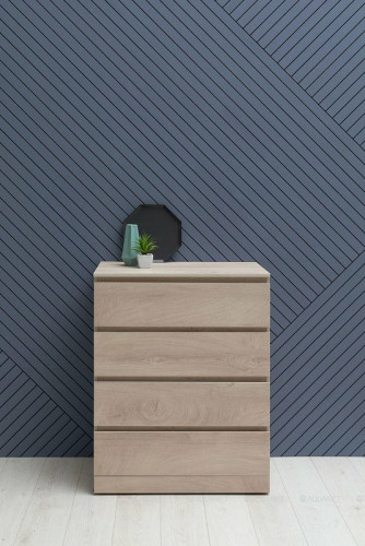 Комод Aquanet Сканди 80 302541 Дуб эдгрейн МДФ / ЛДСП