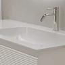 Тумба под раковину Sancos Folk 100 R FL100RW подвесная Bianco МДФ / ЛДСП