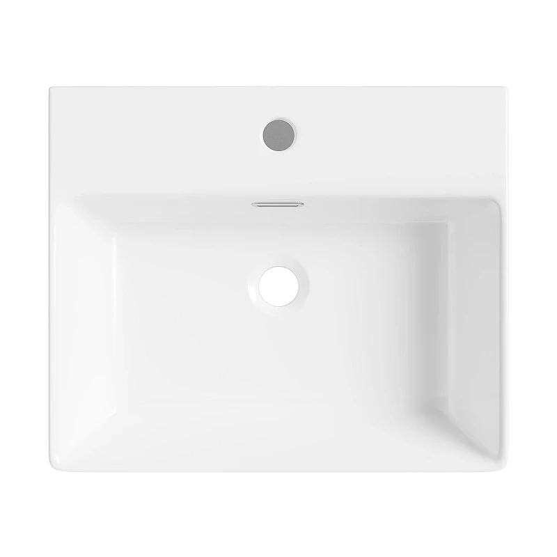 Раковина накладная Wellsee Graceful Pro 50 150902000 цвет Белый глянцевый