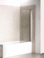 Шторка на ванну Good Door Screen H-80-C-CH 80 профиль Хром стекло прозрачное
