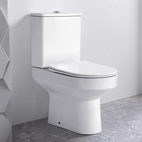 Унитаз компакт WesnaArt Eko 101-EKO05 с бачком и сиденьем Микролифт