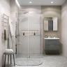 Душевая стенка Grossman Pragma 100 200.K33.03.100.10.00 профиль Хром стекло прозрачное