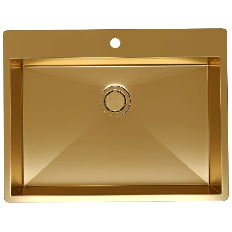 Кухонная мойка Reflexion Iseo 65 RX2265GD цвет Брашированное золото