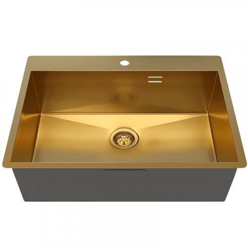 Кухонная мойка Reflexion Iseo 65 RX2265GD цвет Брашированное золото