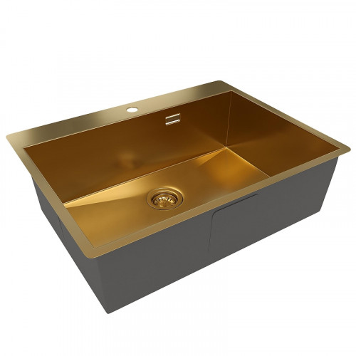 Кухонная мойка Reflexion Iseo 65 RX2265GD цвет Брашированное золото