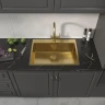 Кухонная мойка Reflexion Iseo 65 RX2265GD цвет Брашированное золото