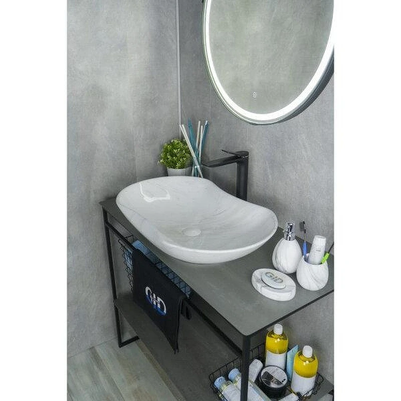 Раковина-чаша Gid Lago Mnc503H012 66,5 54464 цвет Под камень глянцевый
