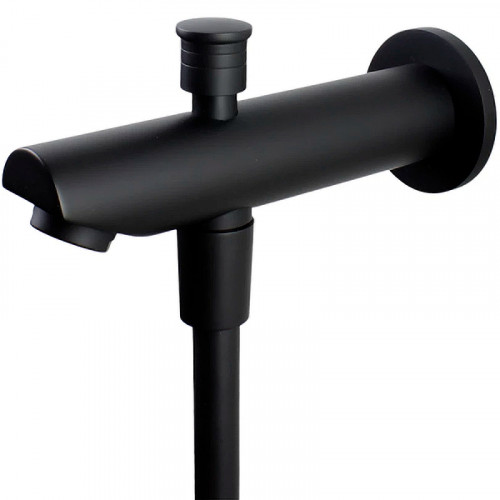 Душевая система Bronze de Luxe 1760'S Loft 6630SB Чёрная матовая латунь встраиваемый