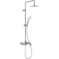 Душевая система Jacob Delafon Aleo E97825RU-4-CP Хром латунь на стену