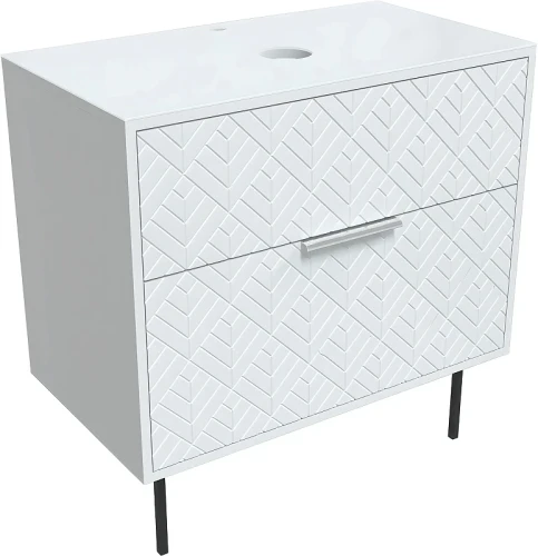 Тумба под раковину 1MarKa Forest 80Н Ц0000008654 цвет Белый