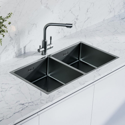 Кухонная мойка Lemark Proran 900 9936139 цвет Графит