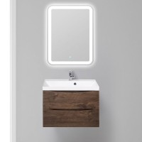 Тумба под раковину BelBagno Marino 70 MARINO-700-2C-SO-RW-P подвесная Rovere Moro МДФ / ЛДСП